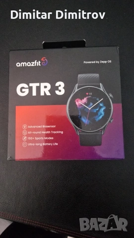Amazfit GTR 3, снимка 2 - Смарт часовници - 54680811