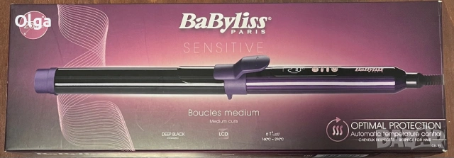Маша за коса BaByliss 25 мм- като нова, пылен комплект. , снимка 3 - Преси за коса - 54271578