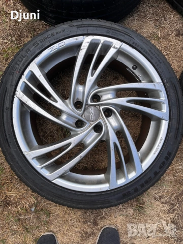 O.Z 5x120 джанти с гуми R19 74.1, снимка 5 - Гуми и джанти - 53706150