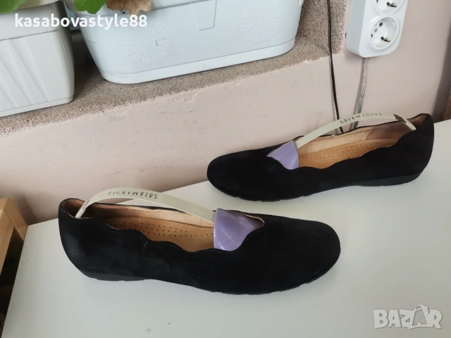 Балерини Gabor 42 н. Естесвен врлур, снимка 10 - Дамски ежедневни обувки - 54542210