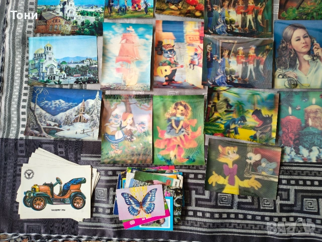  Ретро стерео (3D) картички и календарчета, снимка 5 - Филателия - 54281657