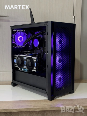 Геймърски компютър Ryzen 5 5600x, GTX 1080, 32GB, водно охлаждане, снимка 5 - Геймърски - 55191168