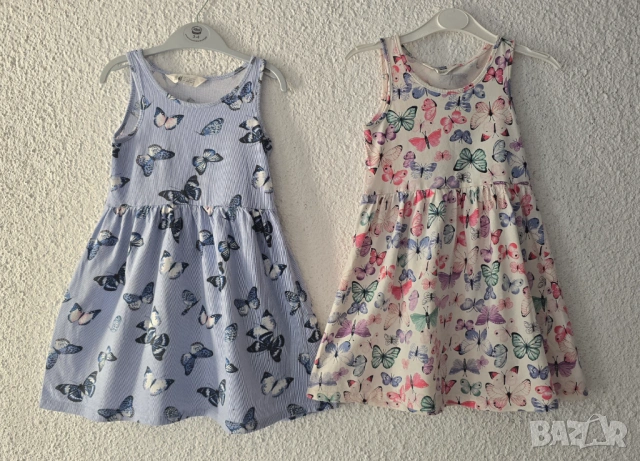 Детски рокли H&M 2-4 години, снимка 4 - Детски рокли и поли - 40136522