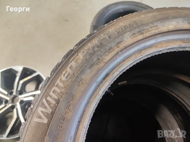 1бр.зимна гума 205/50/16 Kumho, снимка 4 - Гуми и джанти - 55445600