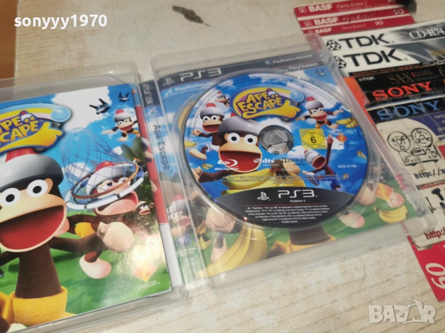 SONY PS3 GAME APE ESCAPE 1904260947H1E3R, снимка 7 - Игри за PlayStation - 54242269