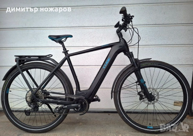 Eлектрически велосипед CUBE KATHMANDU HYBRID, снимка 2 - Велосипеди - 53999974