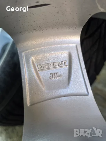 Продавам ОРИГИНАЛНИ Джанти+гуми 15 ' цола 5x112 57,1 Audi a4,a6,a8 Pasat 4,5. 6 1/2J ET38 DEZENT, снимка 6 - Гуми и джанти - 55468902