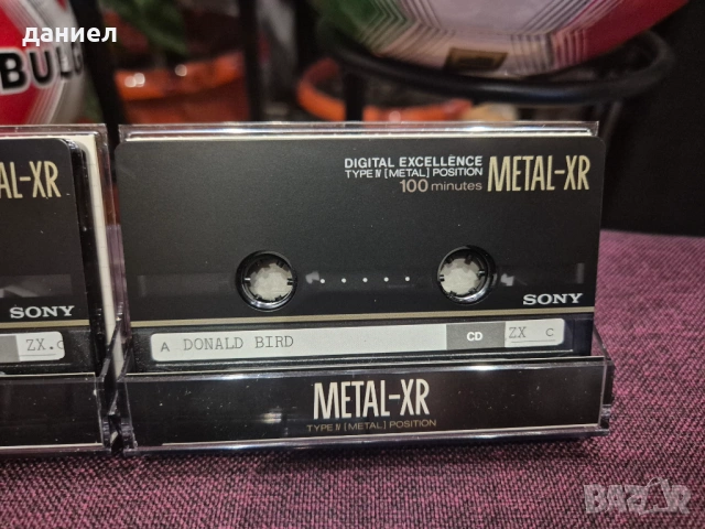 Аудио касети SONY METAL XR100 - TYPE IV - метална лента - на един запис и като нови + подарък, снимка 3 - Аудио касети - 54704217