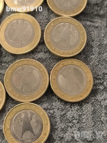 Колекционерски монети Германия 1 евро, снимка 5 - Нумизматика и бонистика - 54172365