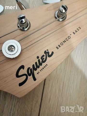 Squier Affinity Series™ Bronco™ Бас китара (Fender) екранировка с медно фолио + kill switch бутон, снимка 11 - Китари - 54782590