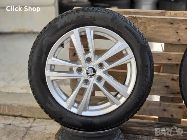 5х112 16 Джанти Skoda Octavia SuperB 5x112 Шкода Супърб Октавиа, снимка 3 - Гуми и джанти - 55105335