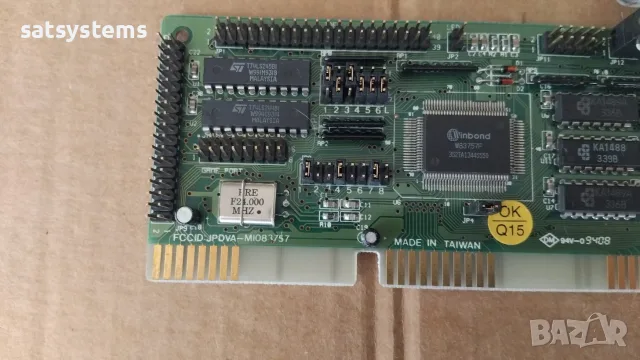 Viva Computer Company H757BF 16-bit ISA  Multi Controller IDE FLOPPY GAME COM Print Card, снимка 7 - Други - 55340433