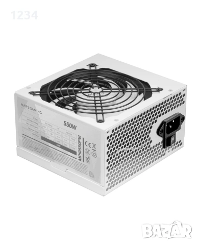 Mars Gaming Mpiii550P, захранващ блок за компютър Atx , DC-DC и SMD дълги плоски кабели