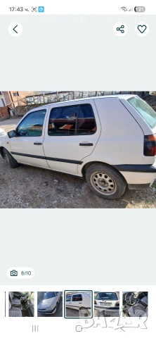 голф 3 1.4 само бензин, снимка 7 - Автомобили и джипове - 54574996