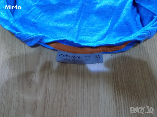 тениска icebreaker merino wool/the north face блуза туризъм мъжка оригинал M/XXL, снимка 5 - Спортни дрехи, екипи - 46281300