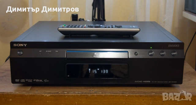 Предлагам висок клас Blue-Ray/DVD/CD плейър Sony BDP-S5000ES, снимка 7 - Ресийвъри, усилватели, смесителни пултове - 54625476