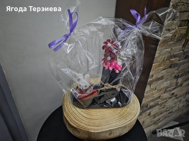 Комплекти, снимка 3 - Изкуствени цветя - 54207490