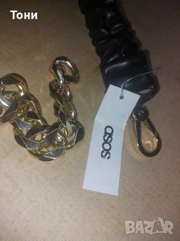 ASOS Оригинал Нов Дамски Кожен Колан с Етикет XXS, снимка 10 - Колани - 55153918