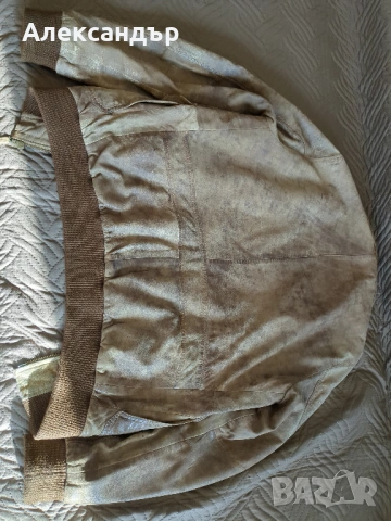 Мъжко яке естествена кожа PULL&BEAR, снимка 2 - Якета - 54315685