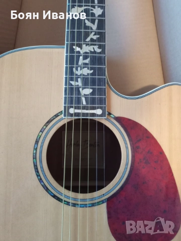 Китара електро-акустична Harley Benton D-120CE NT, снимка 2 - Китари - 54667041