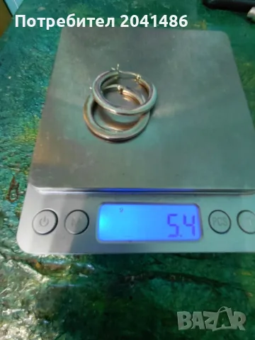 Сребърни  обици, снимка 8 - Обеци - 54991068