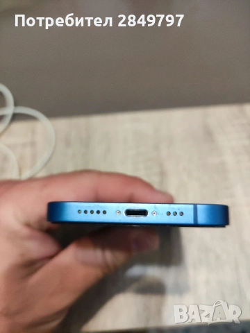 Продавам iphone 13, blue, 128 GB, снимка 6 - Apple iPhone - 54980219