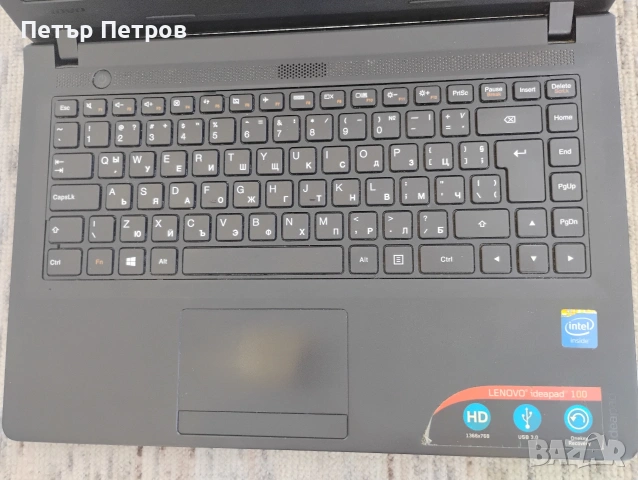 Лаптоп Lenovo ideapad 100-14IBY, снимка 11 - Лаптопи за работа - 55050298