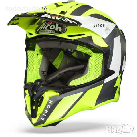 Топ Цена Мотокрос каска AIROH TWIST 2.0 LIFT Fluo 2025, XL 61-62см. 293.18 лв. / 149.90 €