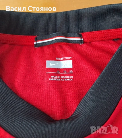 Manchester UTD/ Манчестър Юнайтед Nike Home 2009-10г. - размер XL, снимка 3 - Фен артикули - 55278869