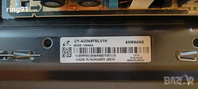 Main board - BN41-03144A BN94-18405D TV Samsung QE65S90DAT , снимка 2 - Части и Платки - 55085705