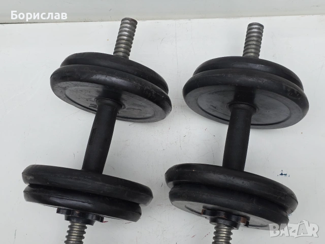 Комплект Дъмбели - гири, снимка 2 - Фитнес уреди - 55125318