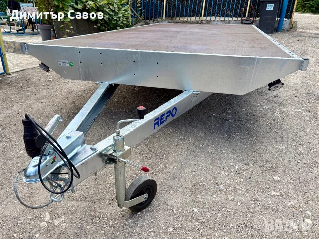 REPO FLAT 4.10 x 2.10м. за мотори, АТV/UTV, мотори до 750кg., снимка 7 - Ремаркета - 55414803
