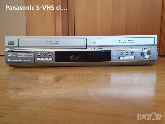 Panasonic DMR-ES30V VHS-DVD recorder, снимка 2 - Плейъри, домашно кино, прожектори - 55247294