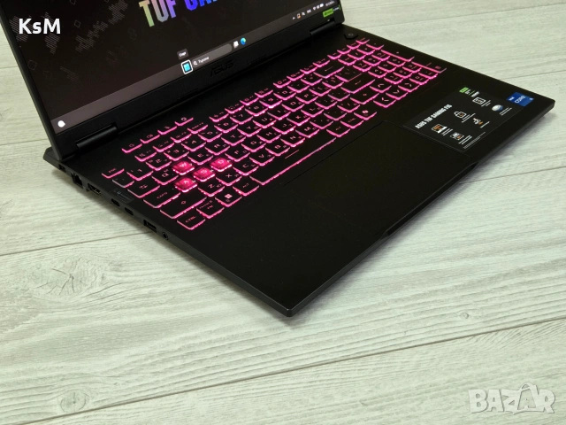 НОВ RTX 5050 | i5-13450HX | 512GB SSD | IPS 165Hz |16RAM лаптоп туф tuf laptop gaming гейминг, снимка 3 - Лаптопи за игри - 55228769