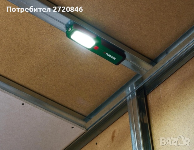 безжична ръчна лампа +UV Парксайд /Parkside , снимка 3 - Настолни лампи - 54392670