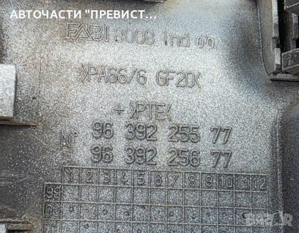 Задна Лява Външна Дръжка Ситроен Берлинго Citroen Berlingo 98-04г ОЕМ 9639225577, снимка 3 - Части - 54221644