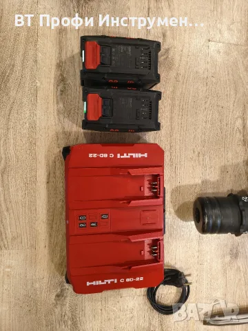 2026 - Hilti TE 3000 - 22 / Nuron - Мощен акумулаторен кътрач, снимка 10 - Къртачи - 55622206
