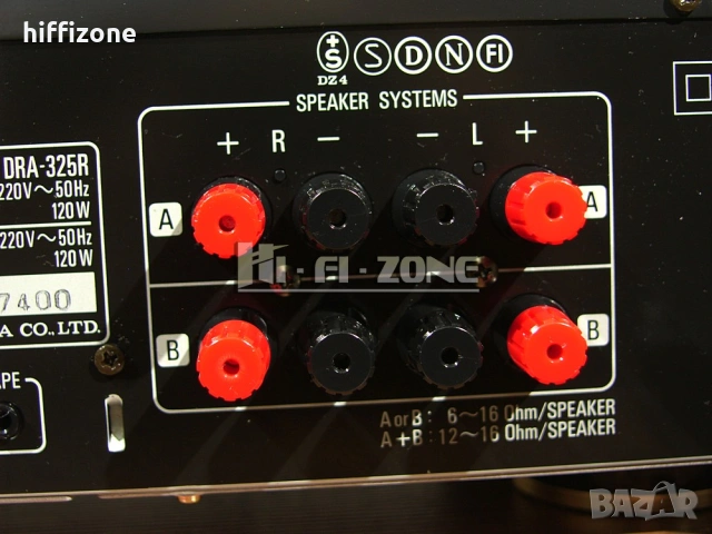 Ресивър  Denon dra-325r, снимка 8 - Ресийвъри, усилватели, смесителни пултове - 54749424