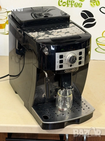 Кафемашина кафе автомат delonghi magnifica S с гаранция, снимка 8 - Кафемашини - 55160293