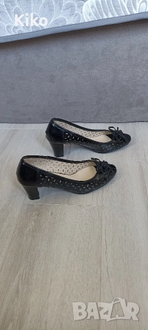 Летни дамски обувки на ток - номер 40, снимка 6 - Дамски обувки на ток - 54246334