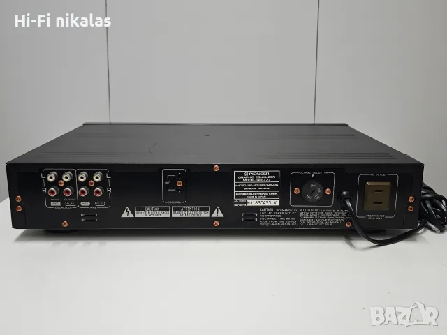 EQ стерео графичен еквалайзер PIONEER GR-777, снимка 8 - Еквалайзери - 55528520