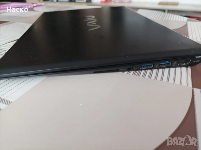 Лаптоп Sony Vaio SVP132A1CM,Intel i7-4500U, 8Gb ram,128Gb ssd, windows 11 pro, снимка 12 - Лаптопи за дома - 54568739