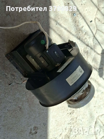 Индустриален центробежен вентилатор