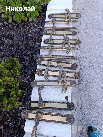 Старинни брави и дръжки, снимка 3 - Антикварни и старинни предмети - 54184302