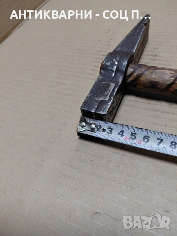 Соц Стар Чисто Нов Каменоделски Чук 0.700кг. НОМЕР 1760., снимка 10 - Антикварни и старинни предмети - 54744142