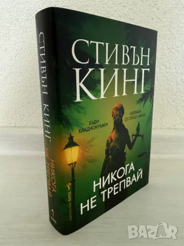 ,,Никога не трепвай”-Стивън Кинг (твърди корици), снимка 3 - Художествена литература - 55412751