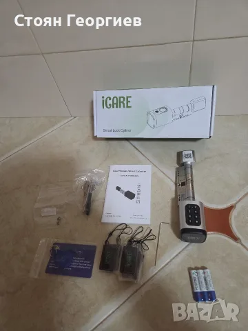 интелигентен електронен патрон за врата iCARE (модел V1-TY), който се управлява чрез Bluetooth , снимка 2 - Друга електроника - 55597183