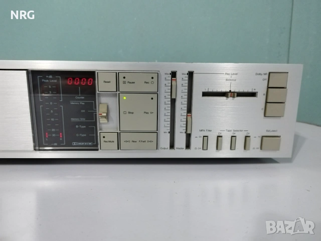 Nakamichi BX-2 Silver Cassette Deck, снимка 5 - Декове - 54402485