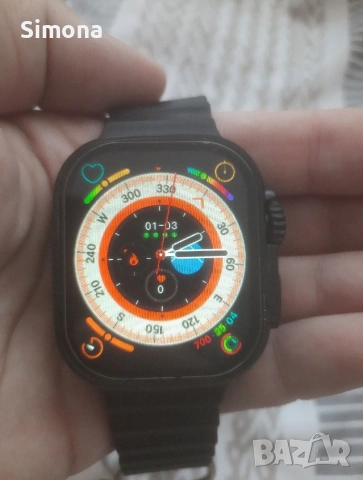 Смарт часовник T900 Ultra, снимка 3 - Смарт часовници - 55174978