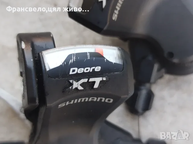 Команди 27 скорости за велосипед колело Shimano deore xt sl m 770, снимка 2 - Части за велосипеди - 55482296